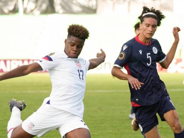 Keyrol Figueroa está realizando un gran Premundial con la selección Sub-17 de Estados Unidos.