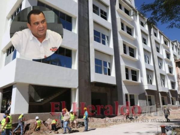 En un predio del plantel de la 21 de Octubre se construye el nuevo edificio de la AER. Foto: El Heraldo