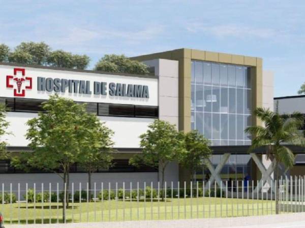 Este es el modelo del Hospital de Salamá, Olancho.