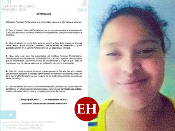 Sorto Vásquez estaba recluida tras ser señalada de autora intelectual de la muerte de la empresaria Lesby Interiano.