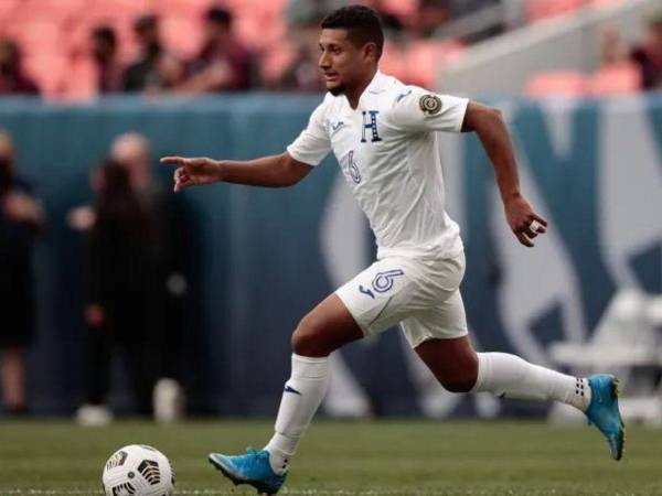 Bryan Acosta estuvo con la selección de Honduras en la reciente Copa Oro 2023.