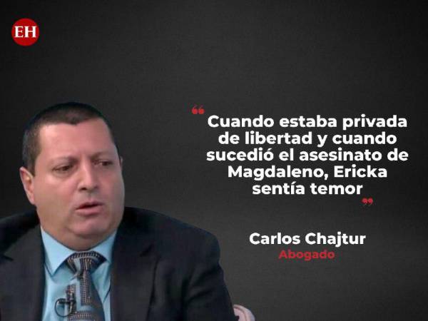 Carlos Chajtur, abogado de Ericka Julissa Bandy García, la esposa de Magdaleno Meza que fue asesinada en San Pedro Sula, contó detalles de la liberación de su clienta y cuándo fue la última vez que tuvo comunicación con ella.