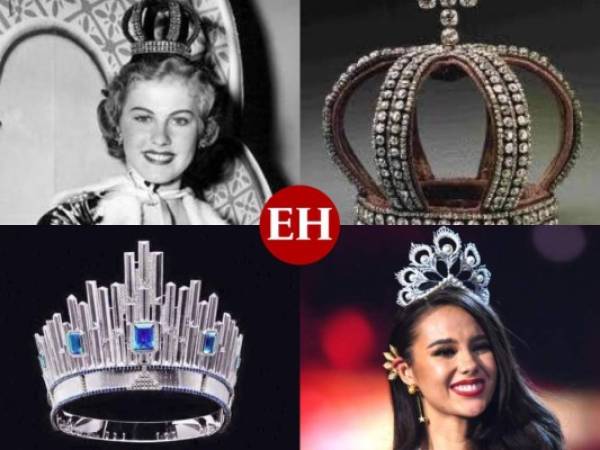 La corona del Miss Universo además de un ornamento de belleza y elegancia, es quizá el símbolo más ansiado por las aspirantes a conseguir el reinado. Aquí cómo ha cambiado esta lujosa pieza con los años.