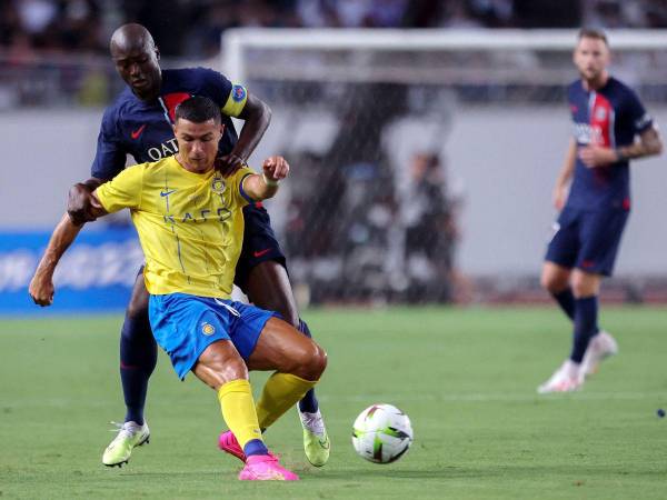 Triste empate sin goles entre PSG y el Al-Nassr de Cristiano Ronaldo.