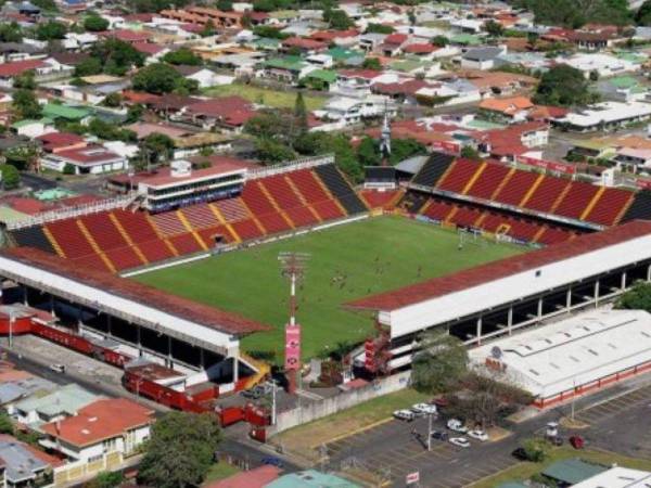 El Estadio Alejandro Morera Soto de Alajuela, Costa Rica.