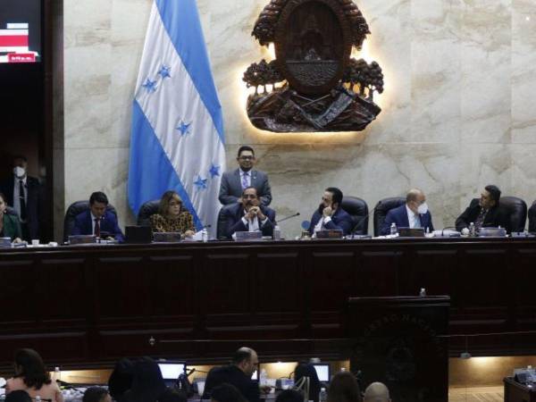 Fotografía tomada en el Congreso Nacional de Honduras.