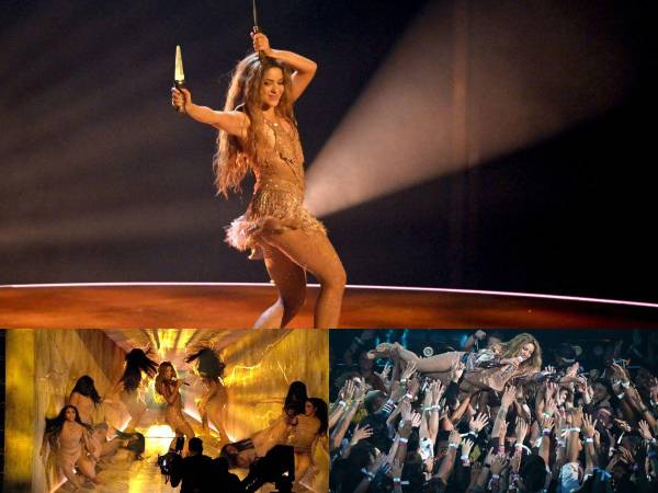 Con sus movimientos de cadera y espectacular voz, Shakira se robó el show en el escenario de los MTV VMA’s 2023. Estas son las imágenes de su espectáculo.