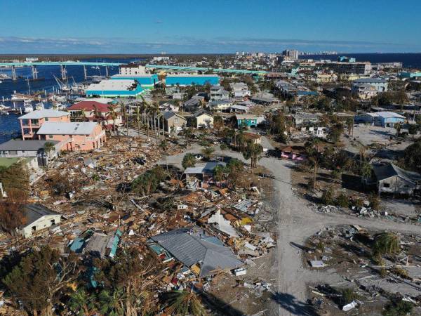 Las muertes en Florida se registraron en ocho diferentes condados, pero la cifra más elevada se produjo -42- en el condado de Lee, donde se ubica la ciudad de Fort Myers.