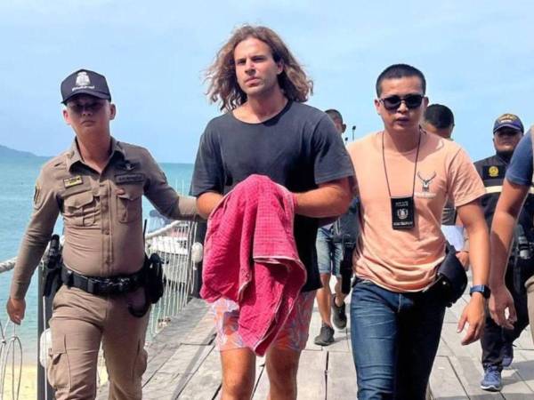 El hombre de 29 años se encuentra en una prisión en la turística isla de Koh Samui.