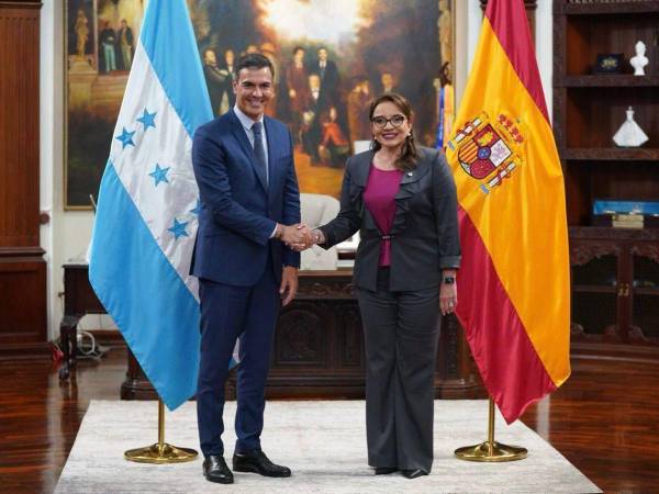 La presidenta Xiomara Castro ha estado en España y ya ha sostenido reuniones con el rey Felipe VI y el presidente Pedro Sánchez.