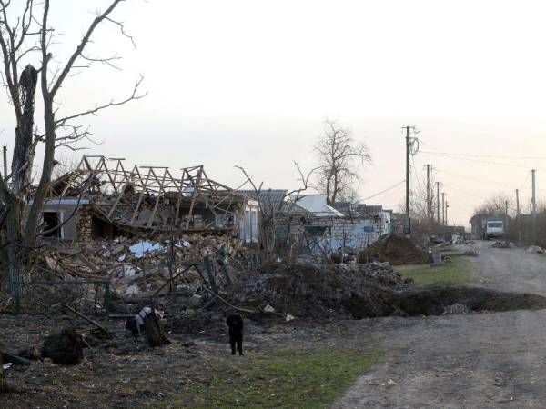 Algunos de los estragos que han dejado a su paso los bombardeos en la ciudad de Odesa.