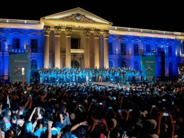 Nayib Bukele lidera la intención de voto, por el conservador partido Gran Alianza por la Unidad Nacional (GANA). Foto AFP