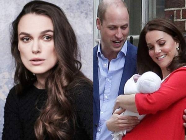 Keira no está de acuerdo cómo se presenta Kate ante el mundo tras dar a luz a sus hijos. Fotos: Instagram/Feminists/AFP