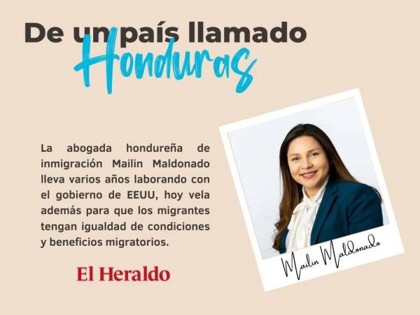 Mailin Maldonado, la hondureña que aboga por los derechos de los migrantes