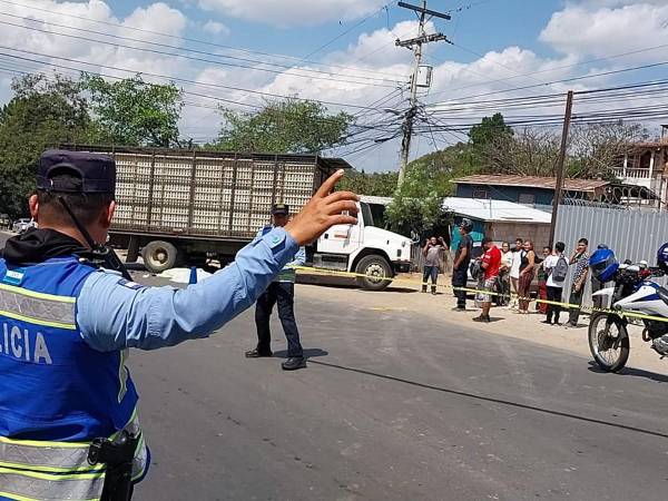 Madre e hijo mueren tras impactar contra camión en carretera salida a oriente