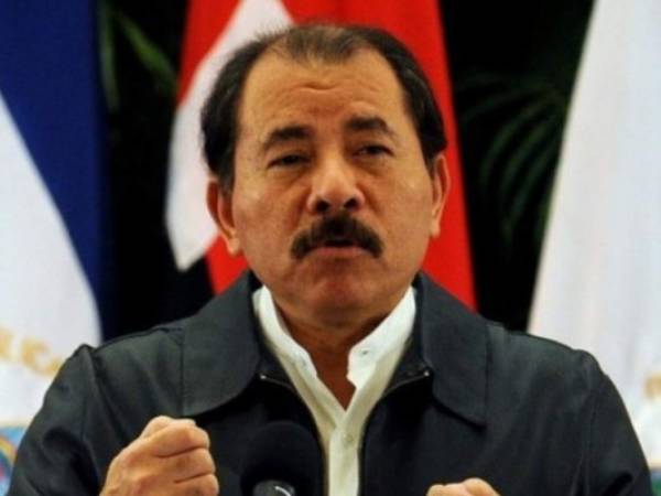 Daniel Ortega, presidente de Nicaragua. FOTO AFP