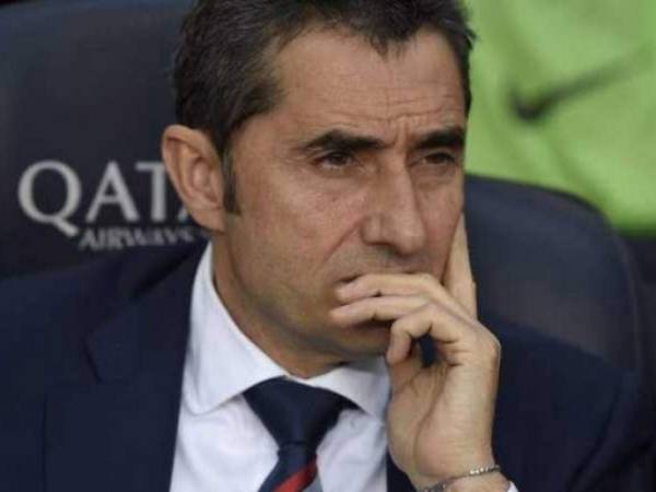 Ernesto Valverde fue cesado del Banquillo del Barcelona a mediados de enero. Foto: AFP