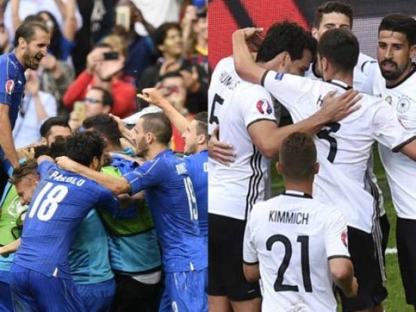 Alemania versus Italia: un partido digno de una final