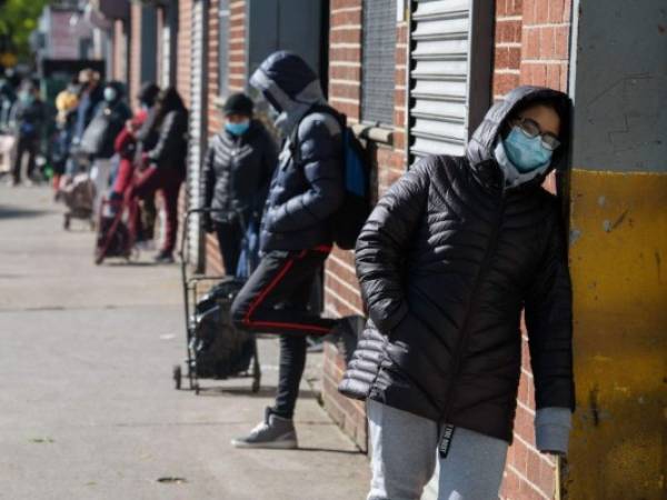 La cuidad de Nueva York es una de las más afectadas con 183,289 casos confirmados. AFP.