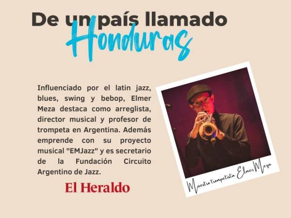 Elmer Meza, el trompetista hondureño que hace vibrar Argentina con EMJazz