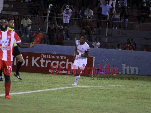 Jerry Bengtson fue el autor del gol que le dio al Olimpia los primeros tres puntos del Apertura 2022.