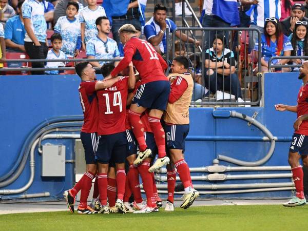 Costa Rica acabó de golpe con las ilusiones de clasificar a la Copa América de la Selección de Honduras.