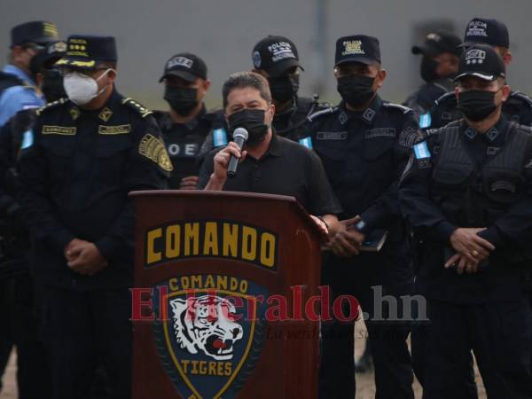 El ministro de Seguridad brindó una conferencia de prensa este jueves.