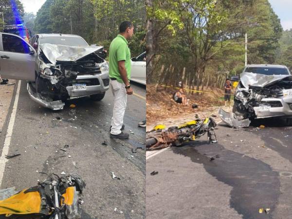 Una pareja murió en el trágico accidente entre una motocicleta y un vehículo pick-up que se registró la mañana de este miércoles -19 de abril- en la carretera que de la capital conduce a Santa Lucía. A continuación los detalles.