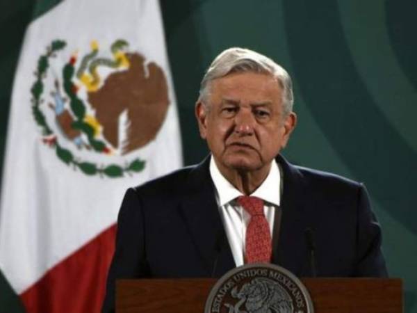 El mandatario Andrés Manuel López Obrador. Foto: AFP