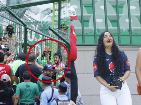 Un zafarrancho entre los elementos del cuerpo técnico del Marathón y un elevado caudal de bellas mujeres inundaron el estadio Yankel Rosenthal son algunos aspectos que no se pudieron ver en televisión, pero sí fueron captados por el lente de EL HERALDO y aquí te lo mostramos.