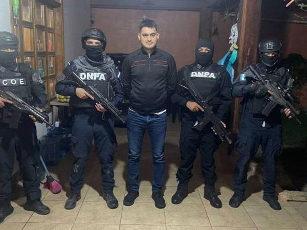 La captura estuvo a cargo de la Dirección Nacional Policial Antidrogas (DNPA).