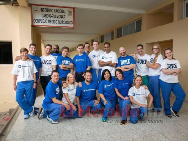 Los médicos del programa Duke Heart for Honduras de la Universidad de Duke realizaron la primera brigada en el Distrito Central en 2019.