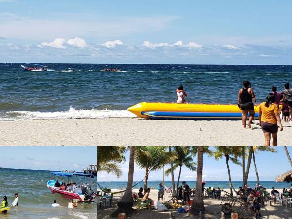 Los hondureños que tuvieron asueto esta semana para disfrutar del Feriado Morazánico no desaprovecharon el clima soleado de este domingo -8 de octubre- y se dieron un último chapuzón previo a retornar a sus labores cotidianas.