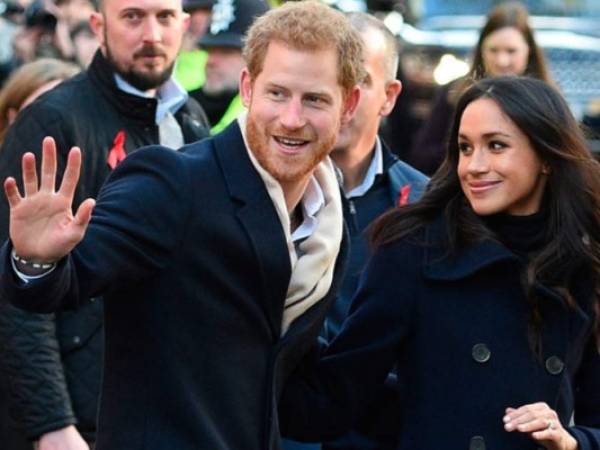 El príncipe Harry y Meghan Markle esperan a su primer hijo. Foto: Agencia AFP