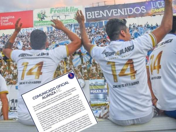 El Alianza FC es el actual campeón del fútbol salvadoreño. (Foto: Cortesía @AlianzaFC_sv)