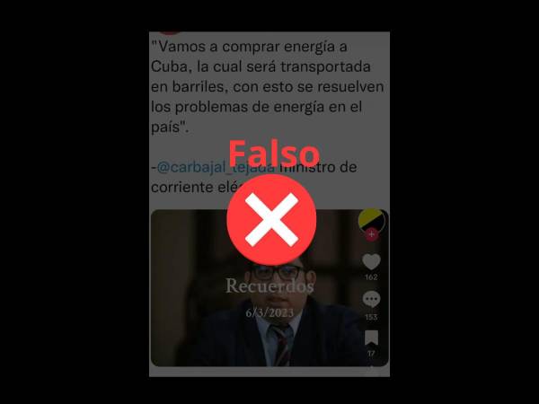 Captura de pantalla a una publicación de TikTok realizada el 5 de junio de 2024.