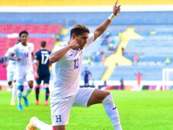 A sus 21 años, Luis Palma es el goleador del actual campeonato para el Vida y hace un par de semanas fue uno de los héroes en la clasificacón de Honduras a los Juegos Olímpicos de Tokio 2021. Foto: Instagram