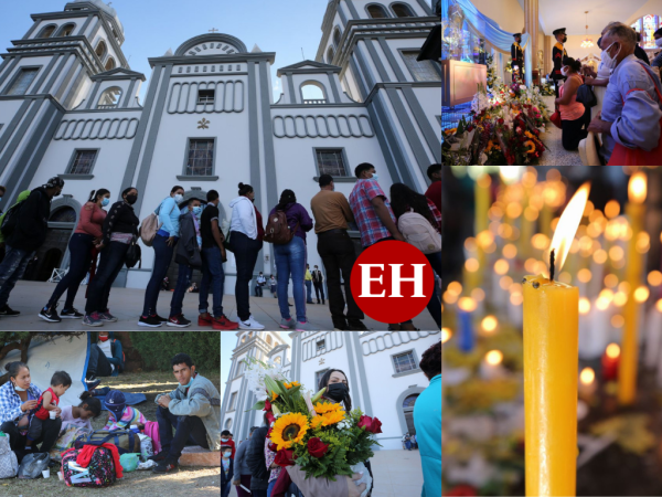 Miles de feligreses acudieron el jueves a la basílica Virgen de Suyapa, en Tegucigalpa, para una celebración anual de mucha devoción, en un país ampliamente católico y donde al menos el 60% de sus 10 millones de habitantes vive en la pobreza.