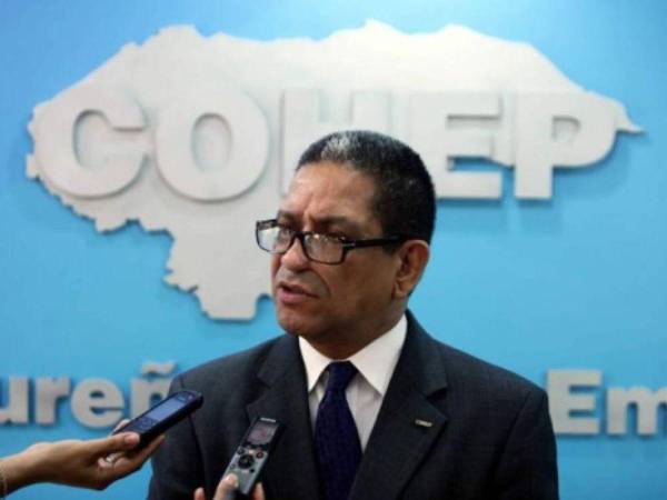 Armando Urtecho, director ejecutivo del Cohep.