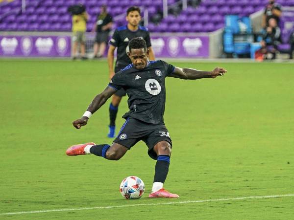 Foto de Romell Quioto en el partido entre el CF Montreal y el New York City FC