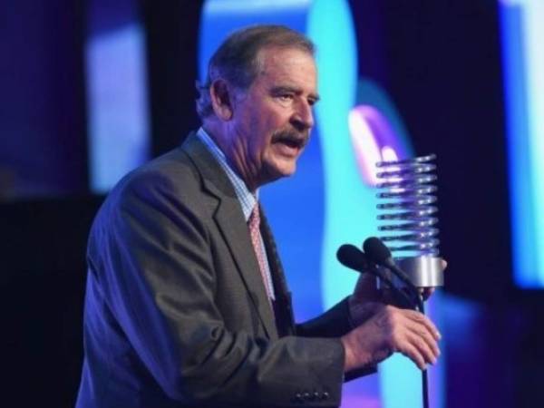 'Hago directamente responsable de la seguridad de mi Persona, de mi Familia y de mis Bienes al presidente Andrés Manuel López Obrador', dijo Vicente Fox sin dar más detalles. Foto: AFP