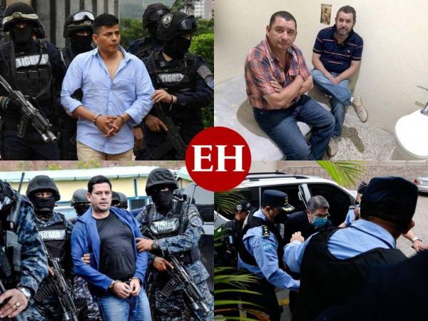 Héctor Emilio Fernández Rosa, conocido como “Don H”, Sergio Neptalí Mejía Duarte, los hermanos Luis Alonso y Miguel Arnulfo Valle Valle fueron extraditados a EE UU; JOH también es solicitado.