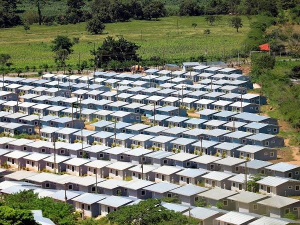 Las casas de la Comunidad San Francisco de Asís en Macuelizo, Santa Bárbara, ya están listas.