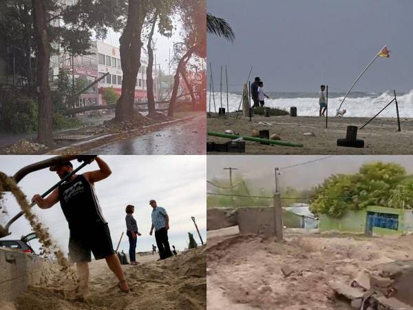 El huracán Hilary se degradó este sábado a categoría 2 mientras se desplaza hacia la península de Baja California, en el noroeste de México, en donde las lluvias han provocado daños menores, para después dirigirse al sur de California, en Estados Unidos.