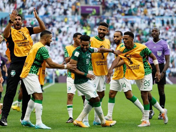 Arabia Saudita dio la sorpresa venciendo a la selección Argentina encabezada por Lionel Messi