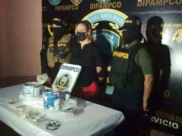 Ana Mercedes Martínez Sosa fue capturada por agentes de la Dipampco cuando intentó ingresar droga a la cárcel de Támara.