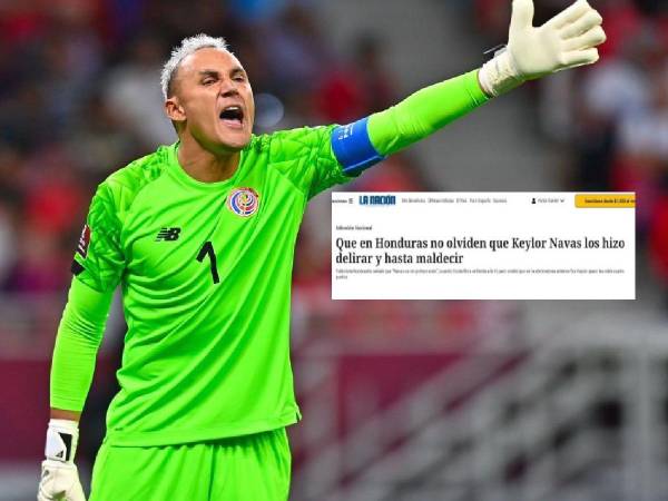 Keylor Navas será el portero titular de Costa Rica el sábado ante la Selección de Honduras