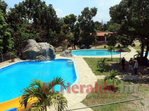 El balneario La Roca de Cantarranas tiene listas sus tres piscinas y toboganes.