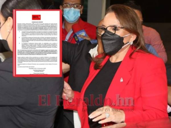 La presidenta electa Xiomara Castro advirtió la madrugada de este viernes 21 de enero que prestará su juramento de ley ante un juez de la República y no ante un presidente del Congreso Nacional, que surja de la traición. Foto: Efraín Salgado| EL HERALDO