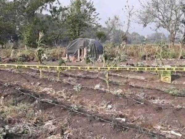 El cuerpo del fallecido quedó al interior del lugar donde descansaba.